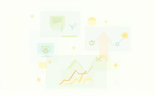 Collage of icons representing strategy, networking, and growth.