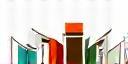 Logo of a fictional publishing house.